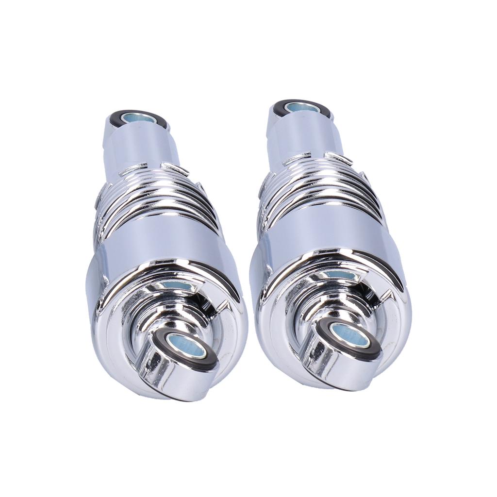 Pair of 10.5in Motorcycle Shocks Absorber Damper Fit for XL883 XL883R 200R 200L(Black Chromeplate )