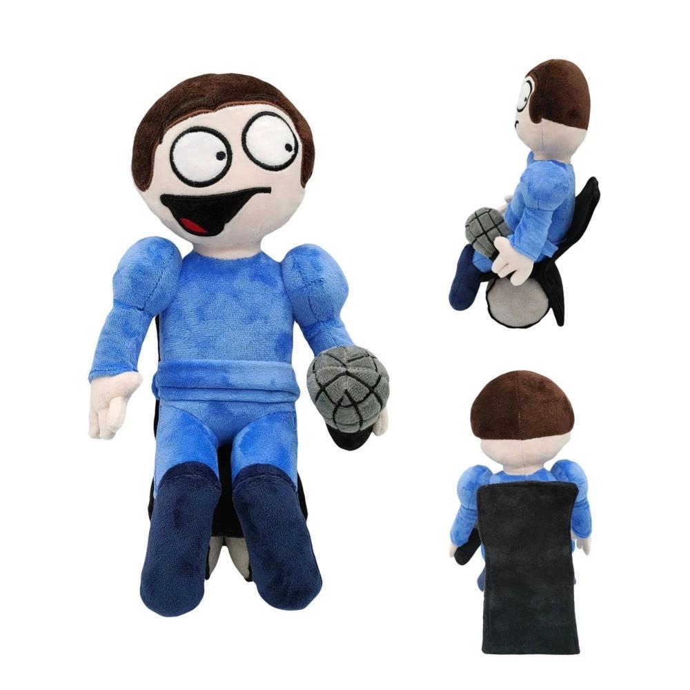 Dave and Bambi Plush Toy Cartoon Soft Stuffed Game Character Christmas Birthday Gift for Kids