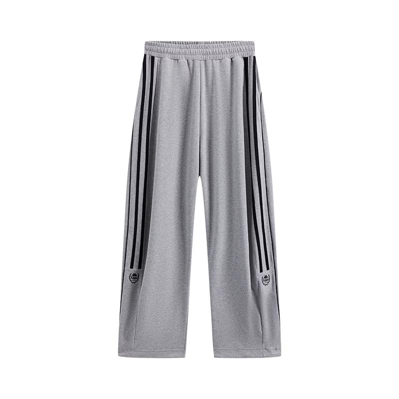 Kappa Women's Striped Loose Straight-Leg Sport Pants