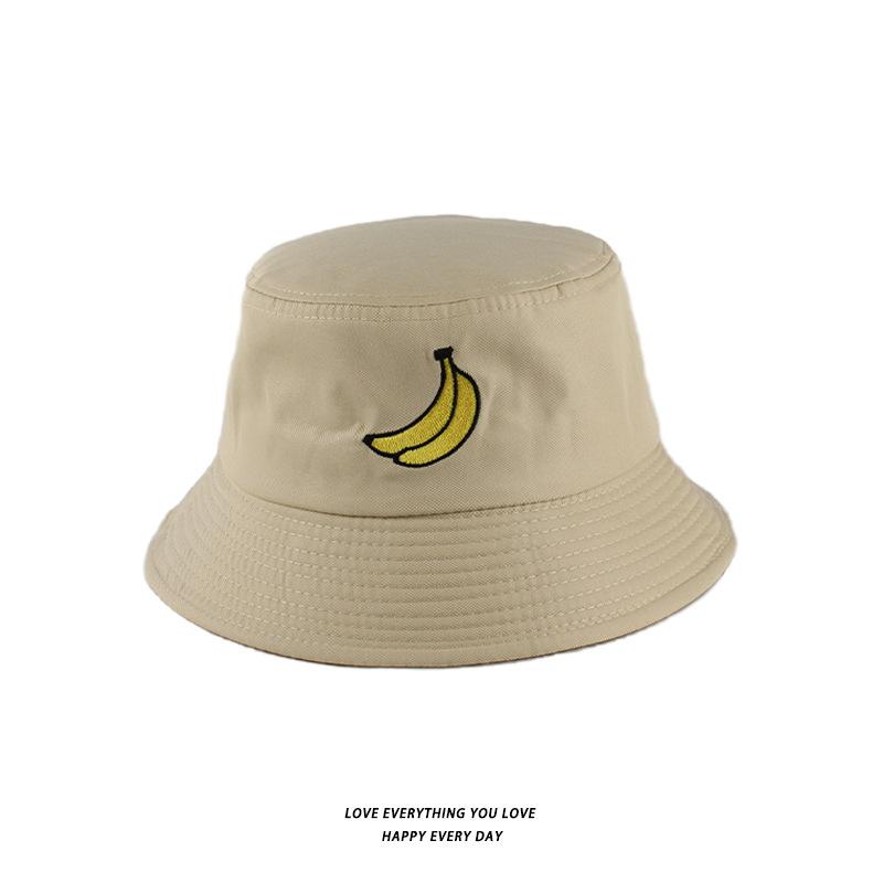 Bucket Hats Men And Women Skull Embroidered Fisherman Hat, Single-Sided Black Street Fashion Foldable Sunhat