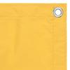 Balcony Screen - Exclusive House - PU Coated Oxford Fabric - 75 X 600 Cm - Yellow