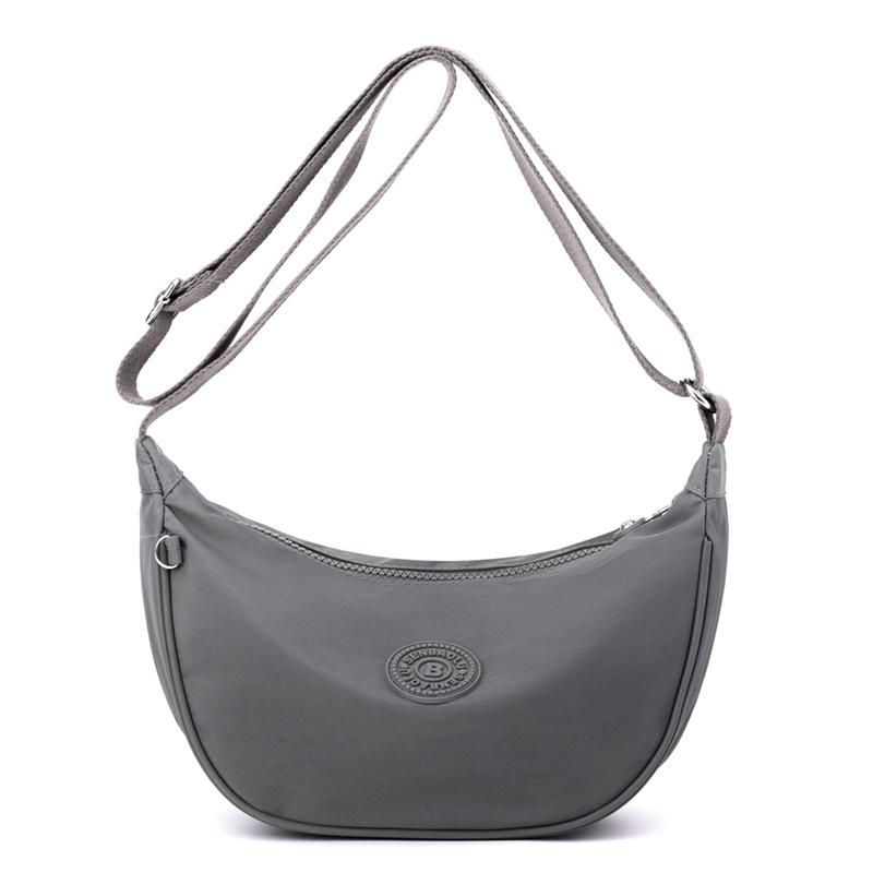 Lightweight Large Capacity Hobo Bag Nylon Water-Repellent Shoulder Bag Women's Crossbody Bag