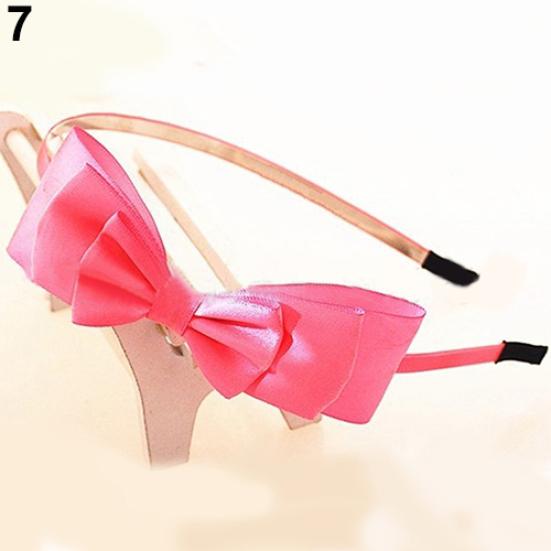 ילדה מקסים סרט קשת גדול סרט אבזר שיער סרט קשת כיסוי ראש