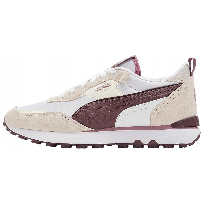 Puma Rider Fv Breathable Lightweight Low-Top Casual Shoes Women sneaker Off-White 387476-01
