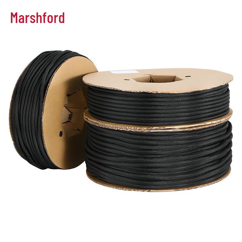 Self-Wrapping Braided Cable Sleeve