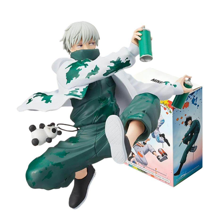 Anime Merch Figure The Jujutsu Kaisen Satoru Gojo Fushiguro Inumaki Itadori Graffiti x Battle Ver. Action Figure PVC Model Toys