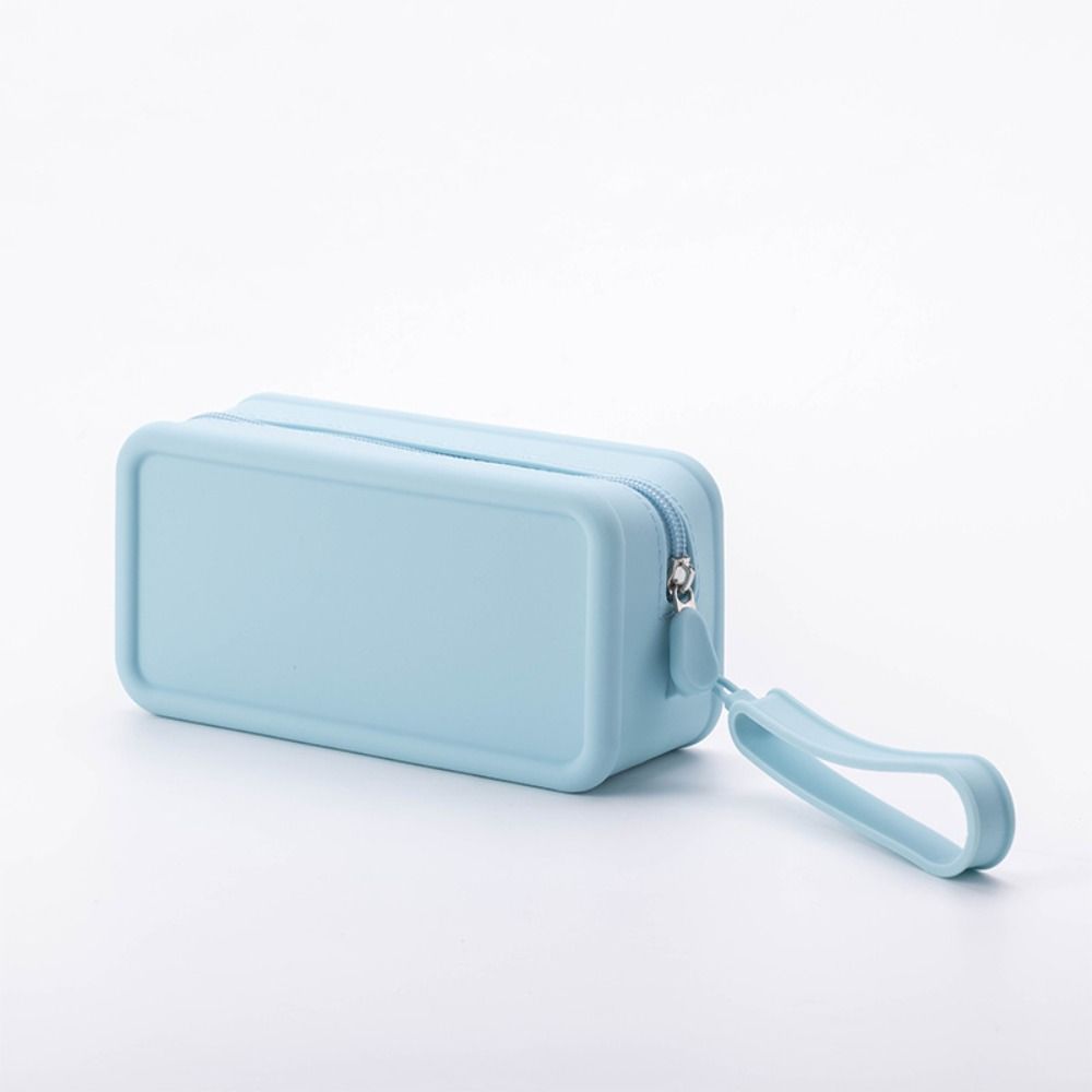 Large Capacity Coin Purse Silicone Cosmetic Bag New Item Bag  Students