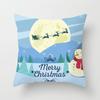 Cartoon Christmas Throw Pillow Set Santa Claus Sofa Gift Home Decor Pillowcase Christmas Gift Pillowcase