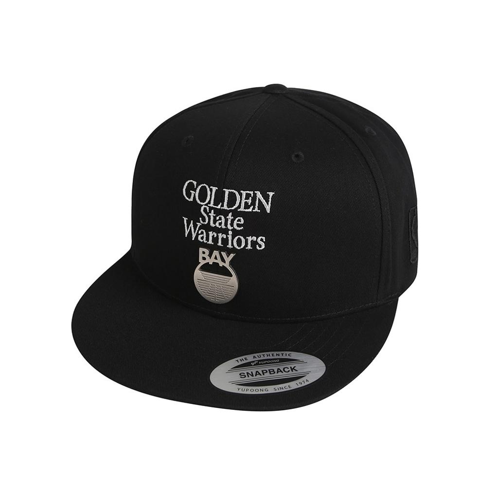 [NBA] GSW Team Embroidered Metal Snapback N235AP632P