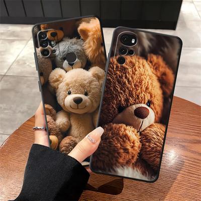 Hülle für Motorola Moto G60s Edge 20 Pro 30 Lite G71 G51 G73 G52 G32 G53 G30 G22 Edge40 G50 Handyhülle Einfacher Bär