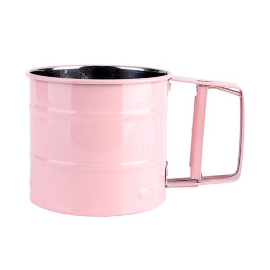 Przesiewacz do mąki Ręczny Sito do mąki Drobne oczko Przesiewacz do pieczenia Wszechstronny Gładki Narzędzie do przesiewania mąki