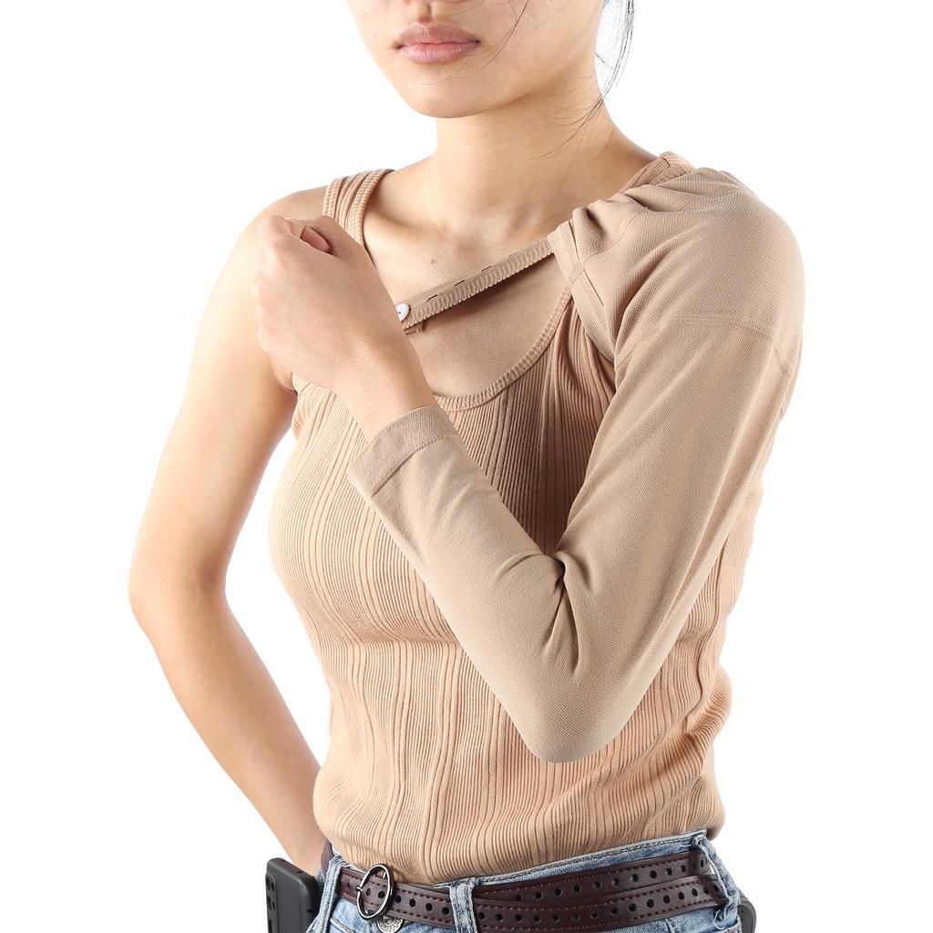 Arm Elastic Sleeve Compression Elbow Support Brace Prevent Swelling Shoulder Guard