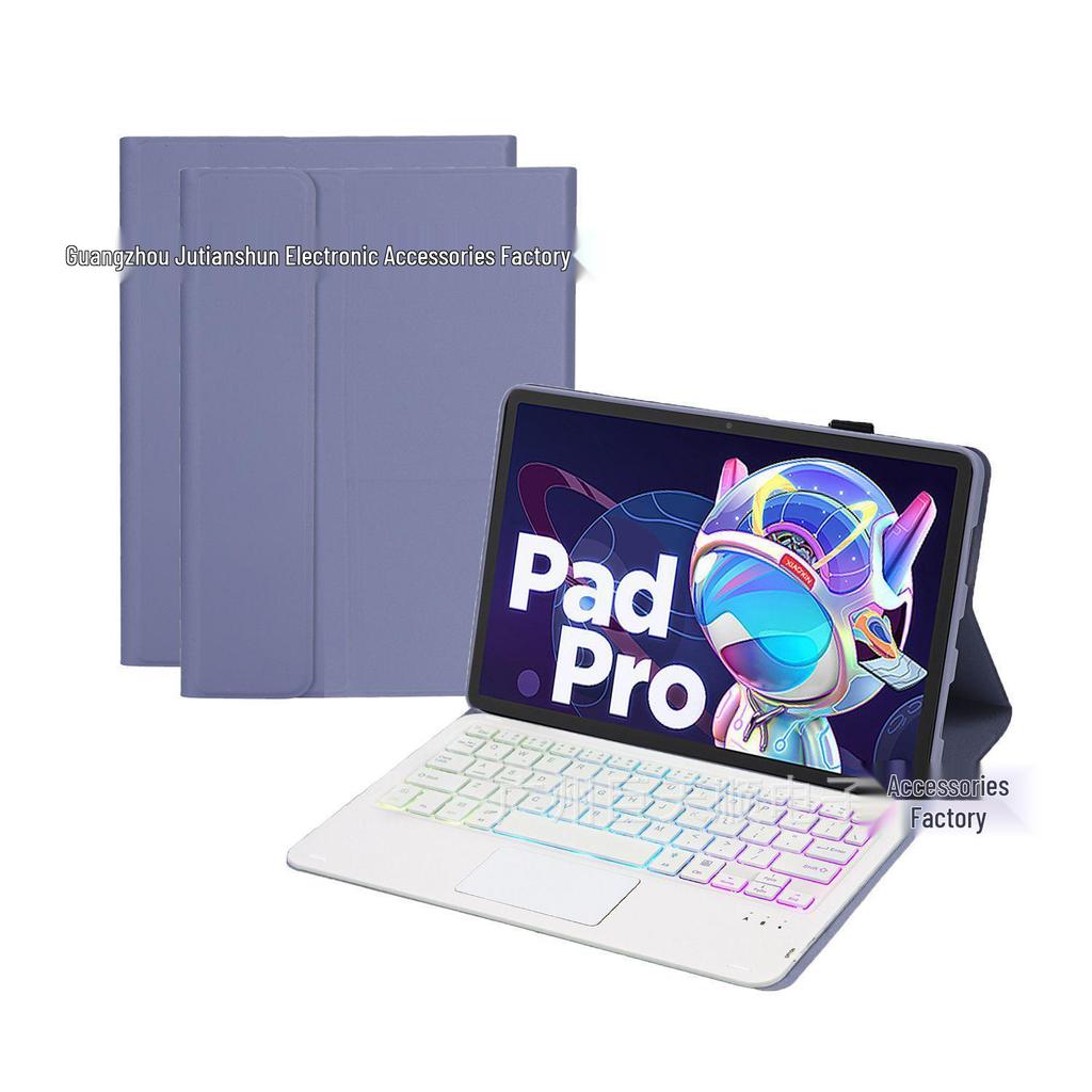 Lenovo M10 Plus 3rd Gen Protective Case with Colorful Backlit Bluetooth Keyboard for 10.6" Tablet (Brazil/Portugal)