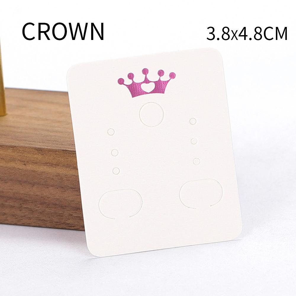 50 pièces Cartes d'Affichage pour Boucles d'Oreilles et Colliers pour Boîte à Bijoux Carte d'Accrochage en Carton Carde pour Clous d'Oreilles Carte en Papier Bijoux DIY