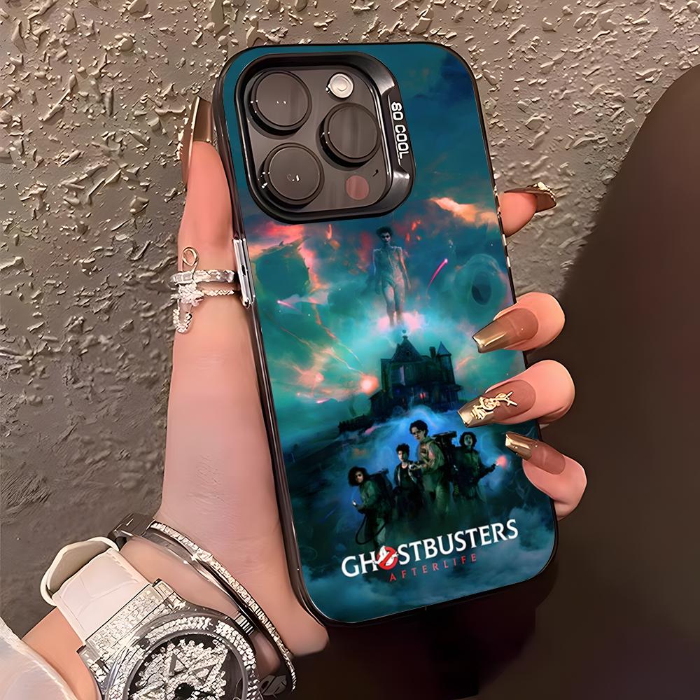 Film G-Ghostbusters Phone Case For IPhone17 Air 16 15 14 Plus 13 12 11 Pro XS Max Silver Black Bumper Case