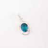 Apatite Gemstone 925 Sterling Silver Jewelry Handmade Boho Pendant Gift For Wife PP-6-11