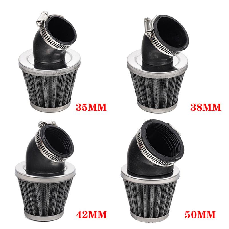 Universeller Luftfilter 35/38/42/45/48/50mm Motorrad-Luftfilter für 50cc 110cc 125cc 140cc Motorrad ATV Roller Pit Dirt Bike