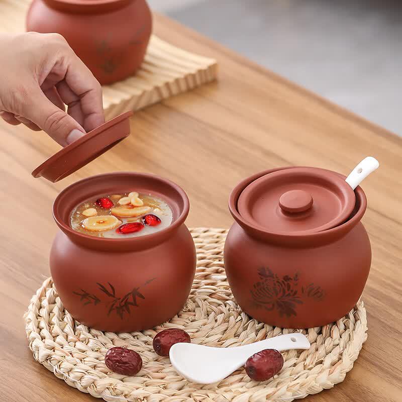 Ru Han Purple Clay Stew Pot
