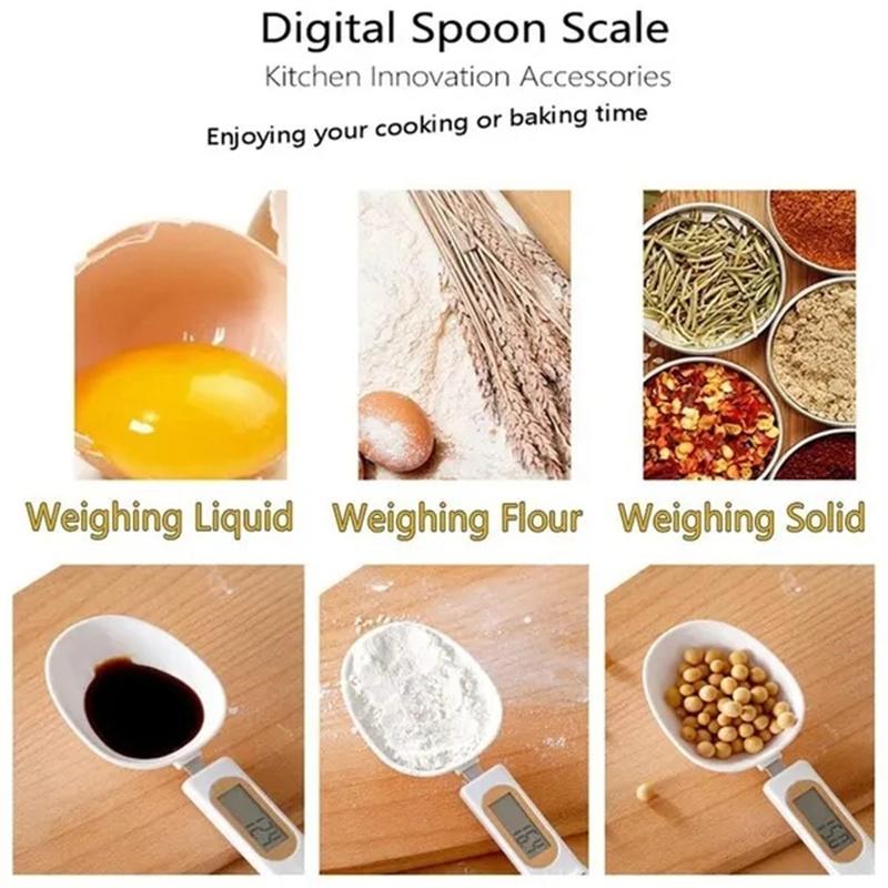 Electronic Kitchen Scales Digital Measuring Food Flour Mini Kitchen Tools Milk Coffee Scales Baking Scales Electronic Gauge