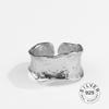 Real 925 Silver Rings For Women Vintage Zircon Open Round Engagement Rings Silver 925 Jewelry Anillos Mujer