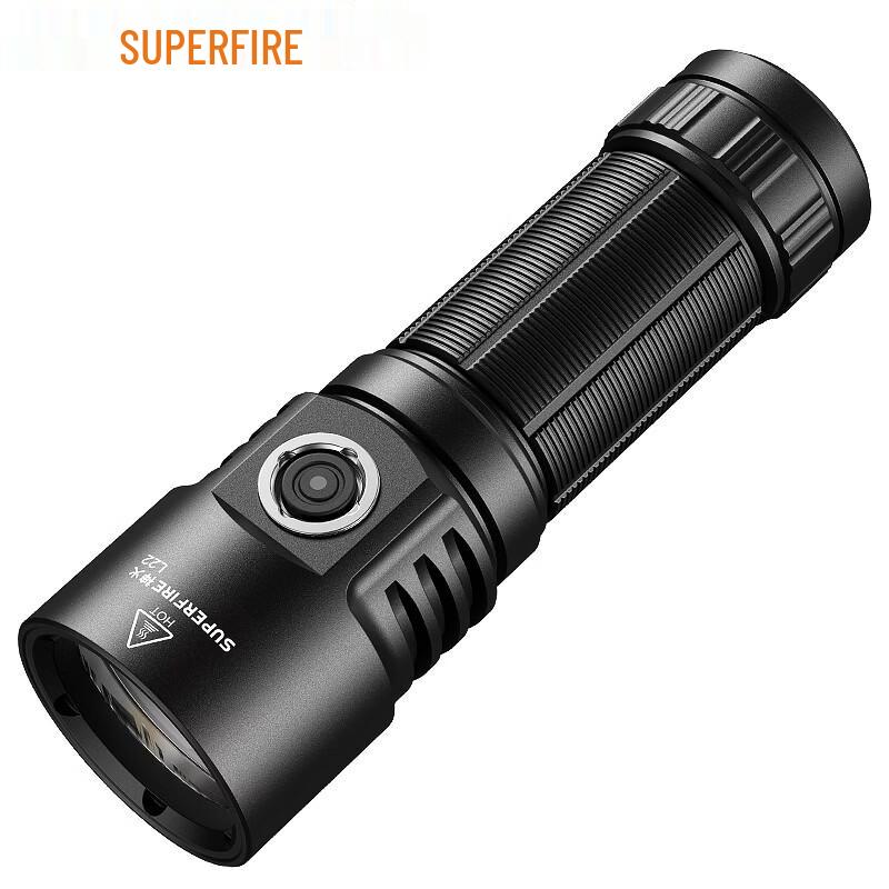 SupFire L22 High-Power Rechargeable LED Flashlight