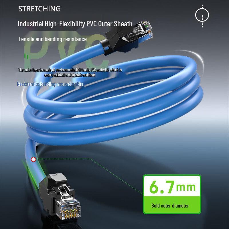 Industrial Cat 6A Pre-terminated Ethernet Cable