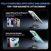 HONNOBE A14 Magnetic Wireless Charging Phone Mount Vacuum Suction 15W Fast Charger Phone Stand For Dashboard Windshield