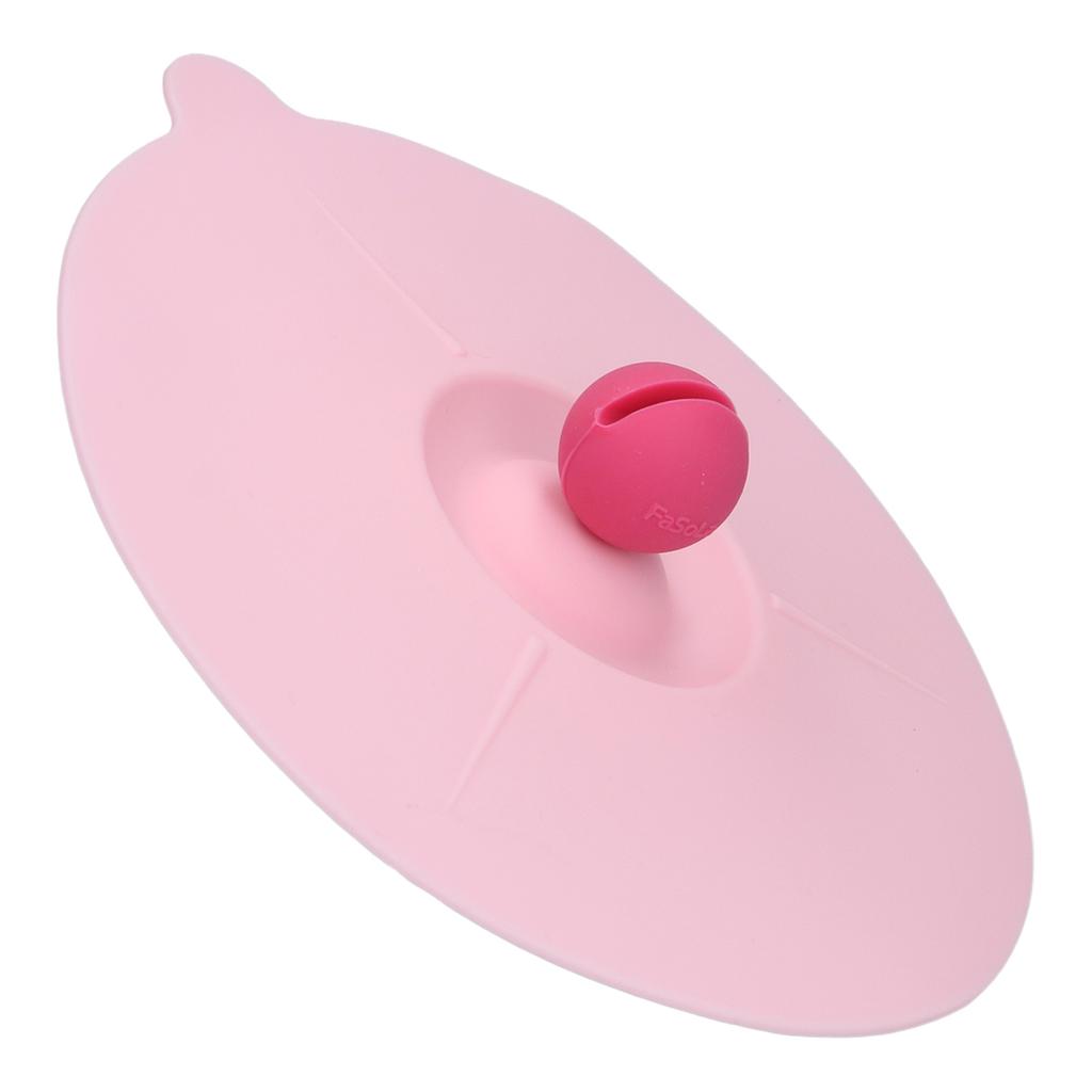 Cup Lid Silicone Heat Resisting Strong Toughness Convenient Dust Proof Mug Cover