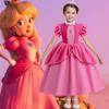 Meisjesjurk Cosplay Prinsessenjurk Kantpaneel Pofmouw Kinderjurk