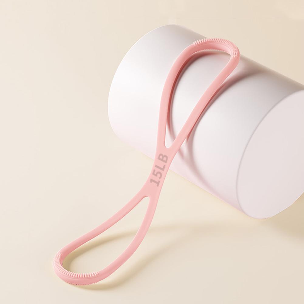 Figure 8 Yoga Resistance Band 8 Shaped Resistance Band Pulling Rope Shoulder Stretch Band for Home Gym Fitness Chest Arm Exercis