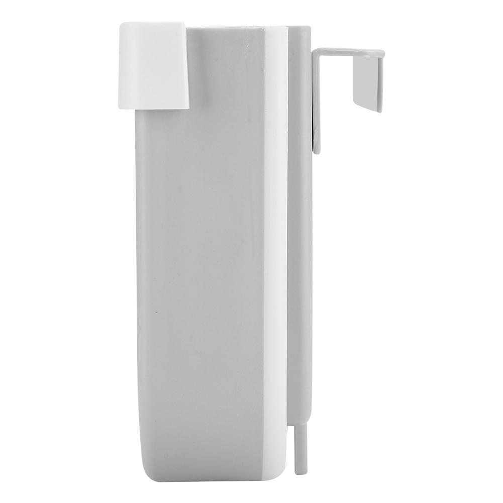 Household Wall Mounted Folding Trash Can Rubbish Garbage Bin for Home Kitchen OfficeGray