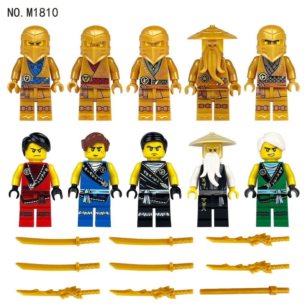 99 Ninja 1613 Children'S Assembly Small Particle Building Block Toy World Doll Weapon Piece