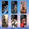 Spiel Stellar Blade Handyhülle Für iPhone 17,16,15,14,13,12,11 Pro,Max,Plus,X,XS,XR,SE4,E Mini Transparent Weiche Hülle
