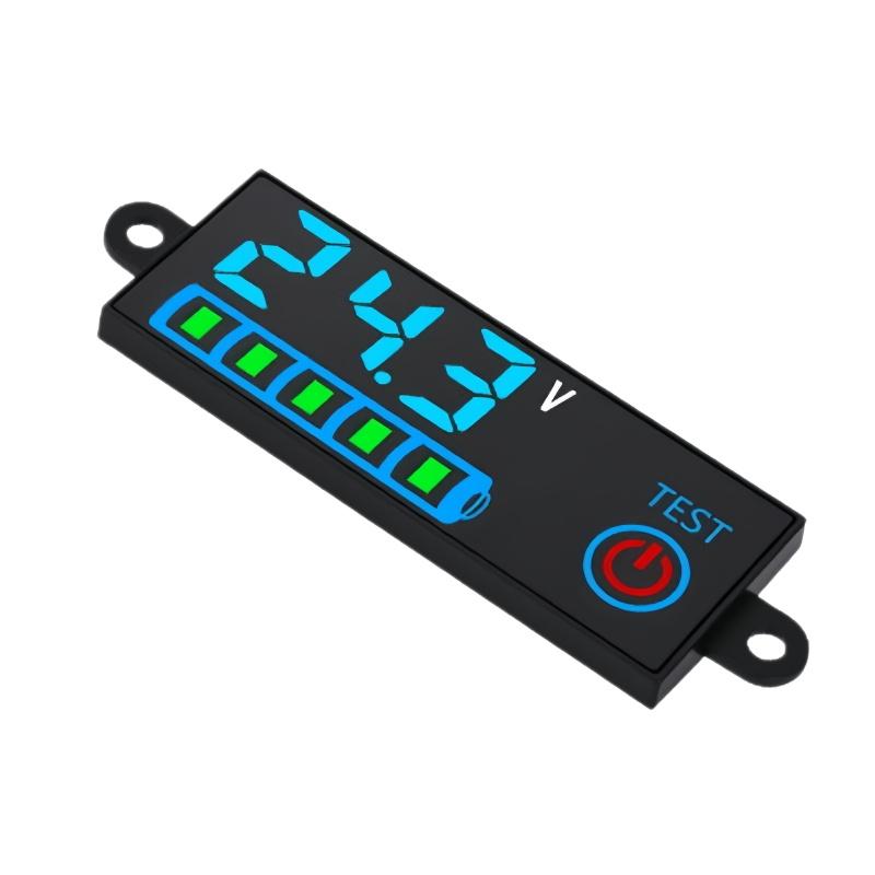 1Pcs Voltage Battery Charging Tester 3S-14S Dc7-55V Acid/Lithium Battery Charge Indicator Board Battery Level Indicator