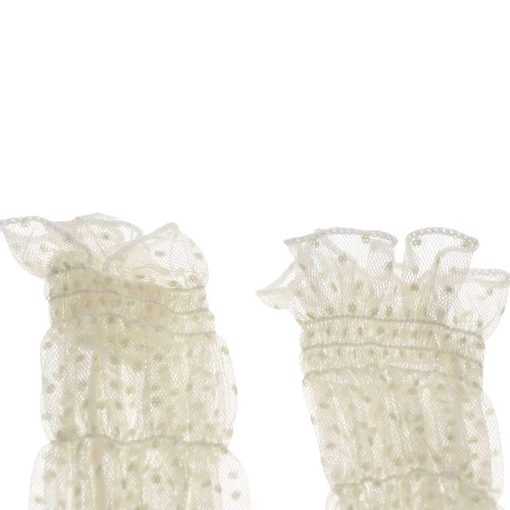 Wrist Cuffs Mesh Sun Protection Lace Sunscreen Sleeves Women Arm Sleeves Korean Style Oversleeves