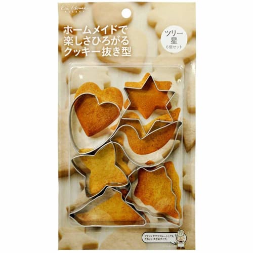 Kai KAI Cookie Cutting Mold Kai House Select Set of 6 Made in Japan DL6193
