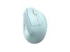 Ergonomic Vertical Wireless Rechargeable Bluetooth Mouse - Silent Dual Mode for Notebook