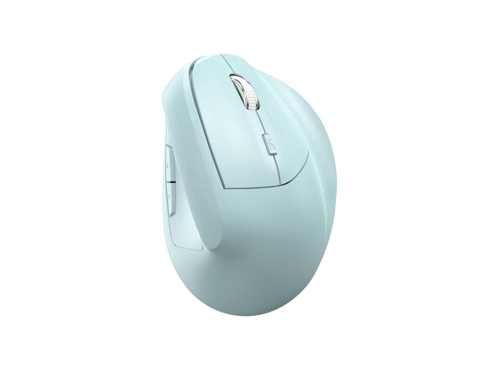 Ergonomic Vertical Wireless Rechargeable Bluetooth Mouse - Silent Dual Mode for Notebook