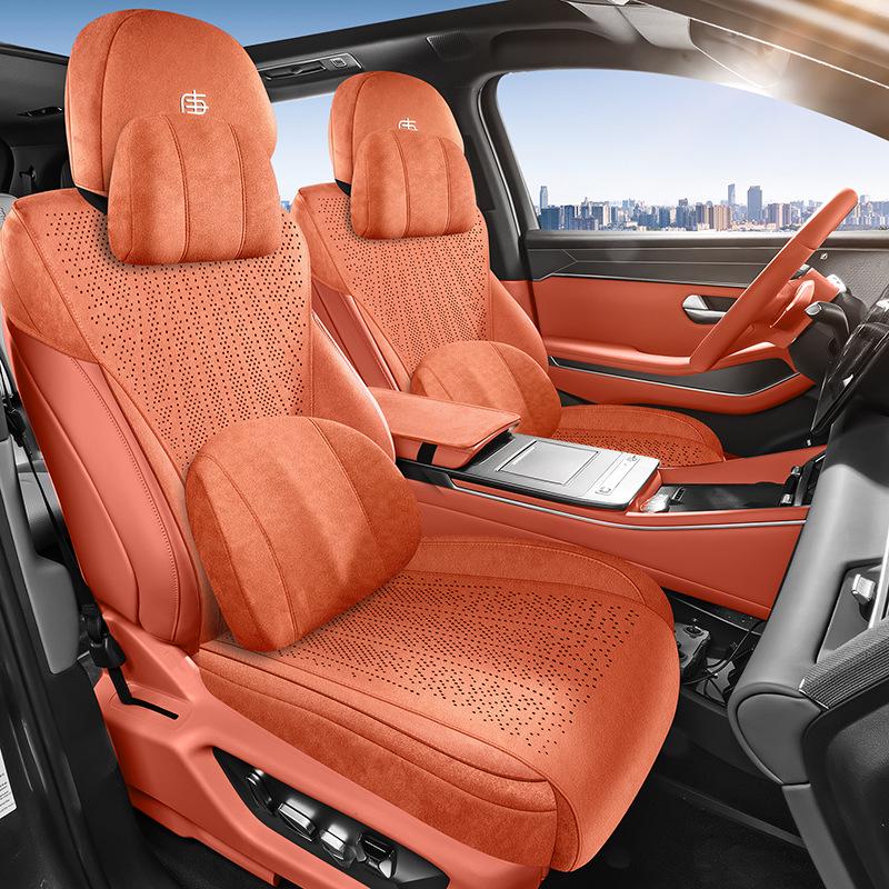 Multi-Season Seat Cushion Cover for BYD Tang L Five-Seater EV