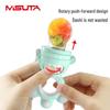 MISUTA Silicone Baby Teether Fruit & Veggie Feeder Stick