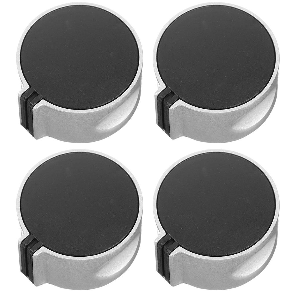 4 Pcs Gas Stove Knob Range Control Knobs Oven Replacements Kitchen Cooktop Metal Burner Accessories