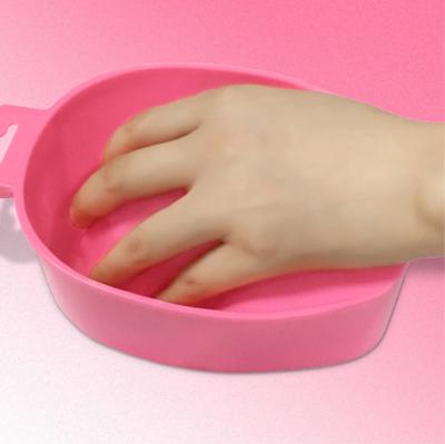 1Pc zmywacz do rąk miska do kąpieli DIY Salon Nail Spa kąpiel leczenie narzędzia do manicure Nail Art Bowl