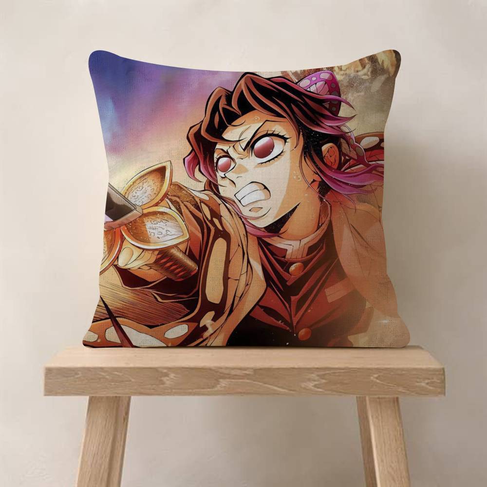 Cute KKocho ANIME Shinobu  Pillow Gift Home Office Decoration Pillow Bedroom Sofa Car Cushion CoverPillow Case