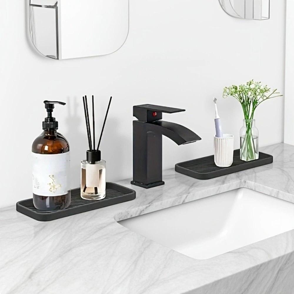 Simple Sink Organizer Non-Slip Water Cup Organizer Tableware Storage Mat  Kitchen