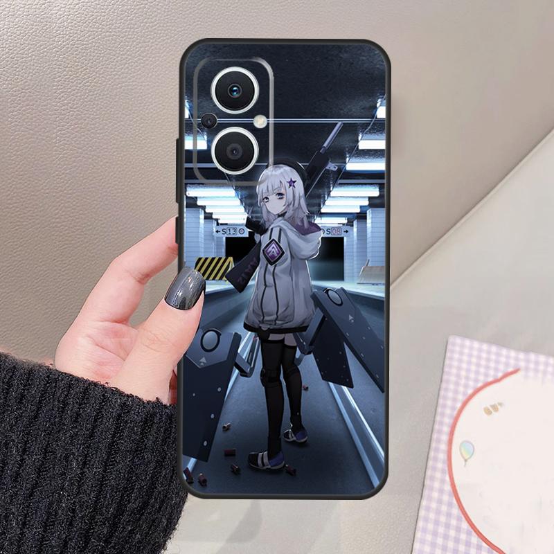Girls Frontline Game Funda For OPPO Reno 14 10 11 12 13 Pro 12F 11F 13F 14F 7 8 Lite OPPO Find X9 X8 X6 Pro Case