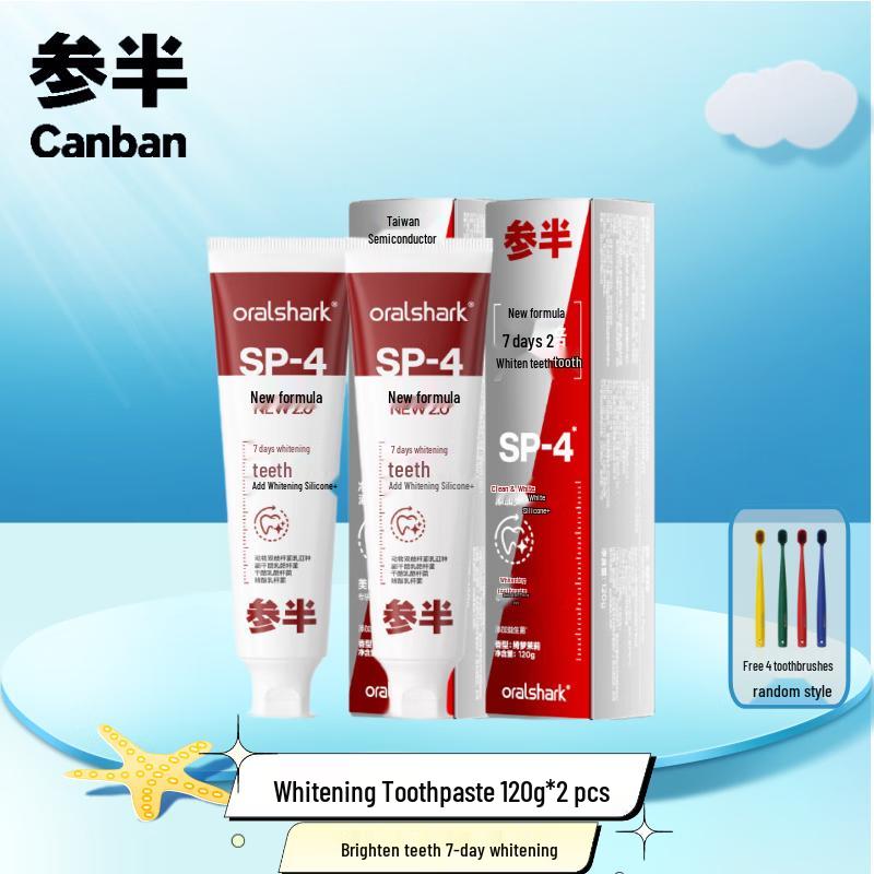Canban SP-4 Whitening Toothpaste Set