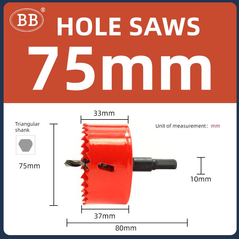 Hole Saws Drilling for Wood Plastic PVC Thin Sheet Aluminum Alloy 16mm-100mm DIY Woodworking Forester Bit Metal Cutting