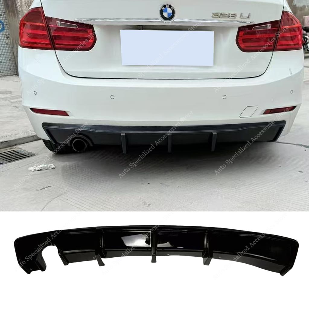 Adatto per BMW F30 2012-2015 Pre-Lci Non M Sport MP ABS Diffusore Paraurti Posteriore Valance Copri Labbro 318i 318d 320i 320d Kit Carrozzeria Base