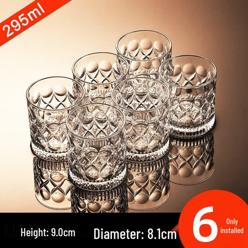 Crystal Whiskey and Cocktail Glass
