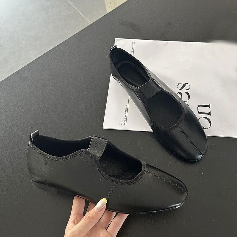 Fashion 2025 New Fashion Round Toe Women Ballet Flats Dance Shoes Soft Female Shallow Footwear Ladies Mary Janes Flats Shoes Big Size 43
